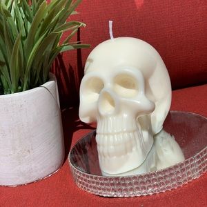 Soy wax Skull candle
